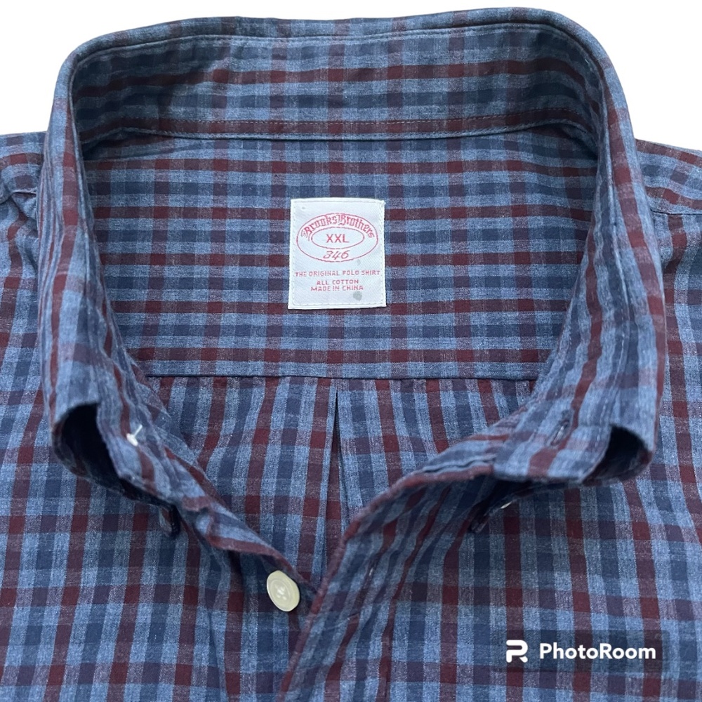 Brooks Brothers check shirt NEW WITHOUT TAGS - Picture 4 of 5